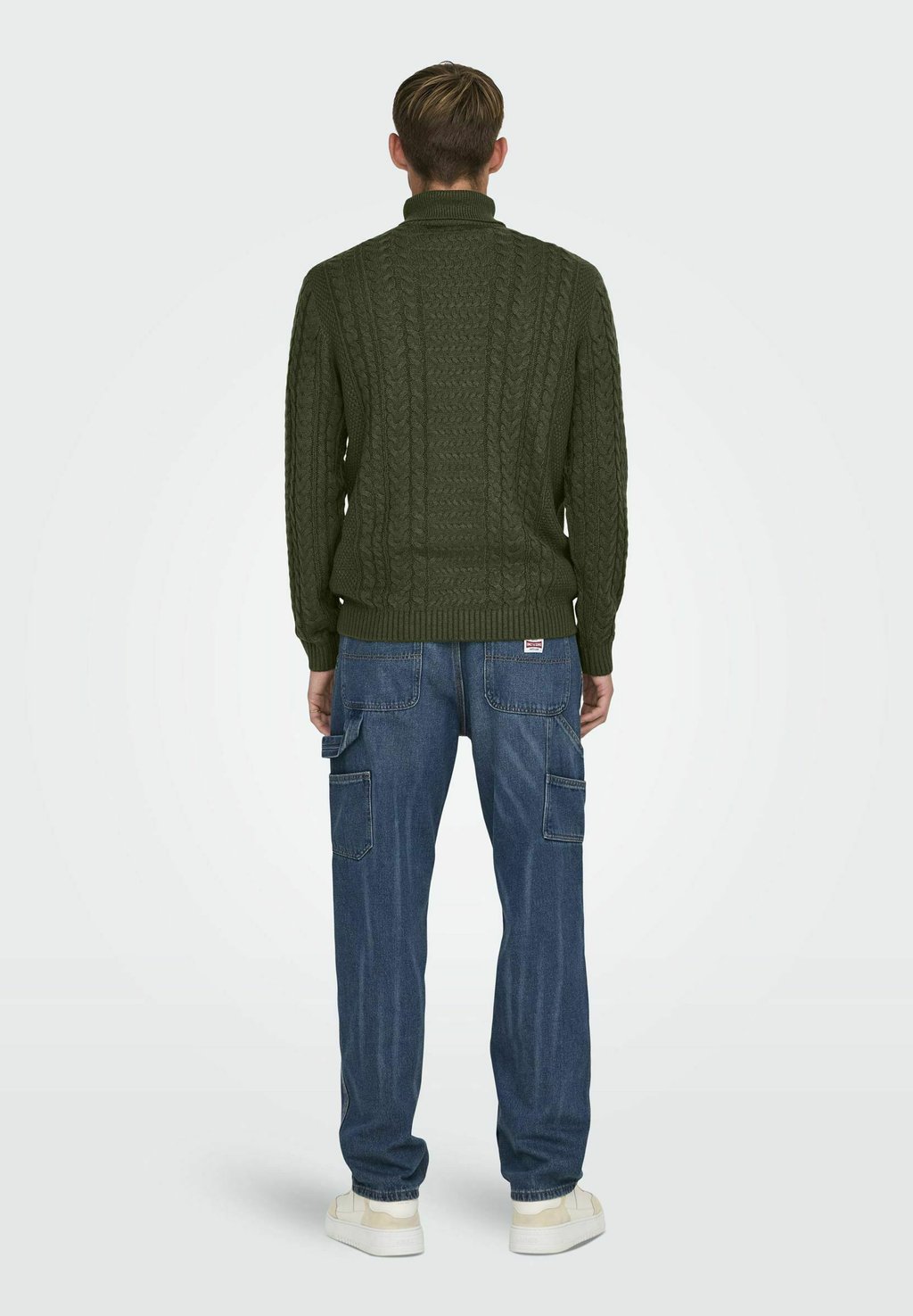 Джемпер Only & Sons, оливковый
Джемпер Only & Sons, оливковый