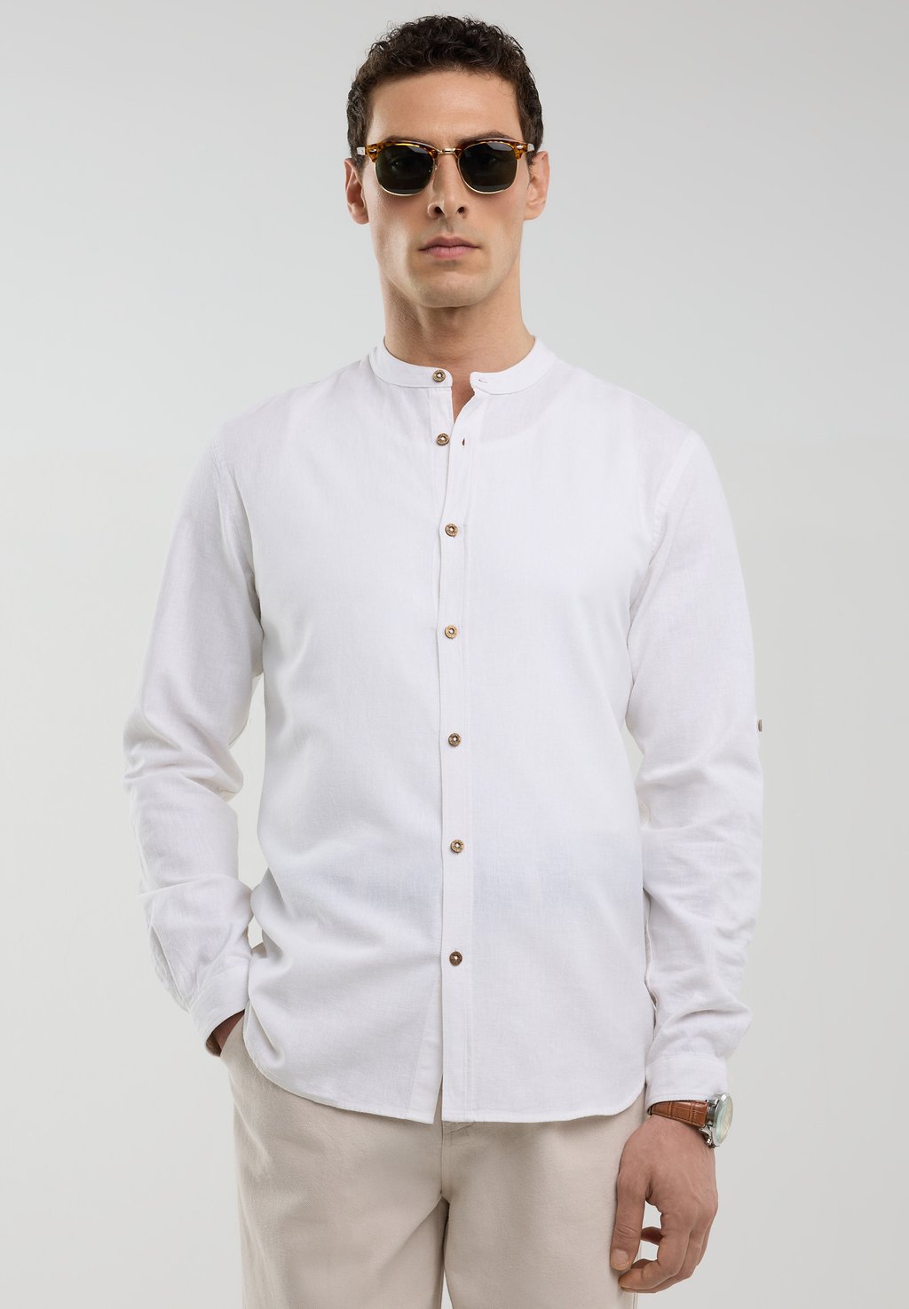 Рубашка JANEW Big Star, белый 
Рубашка JANEW Big Star, белый