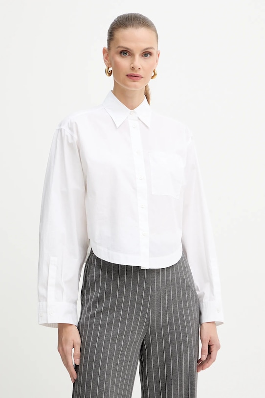 Хлопковая рубашка Boss Orange, белый
Хлопковая рубашка Boss Orange, белый