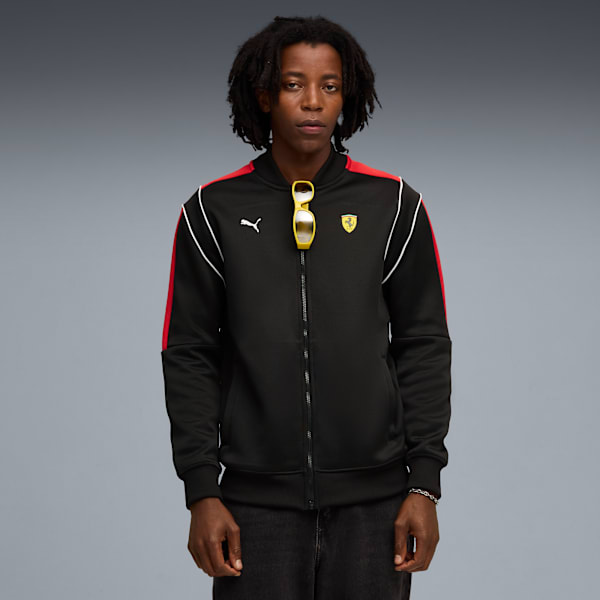 Мужская куртка для автоспорта Scuderia Ferrari T7 Puma, черный
Мужская куртка для автоспорта Scuderia Ferrari T7 Puma, черный