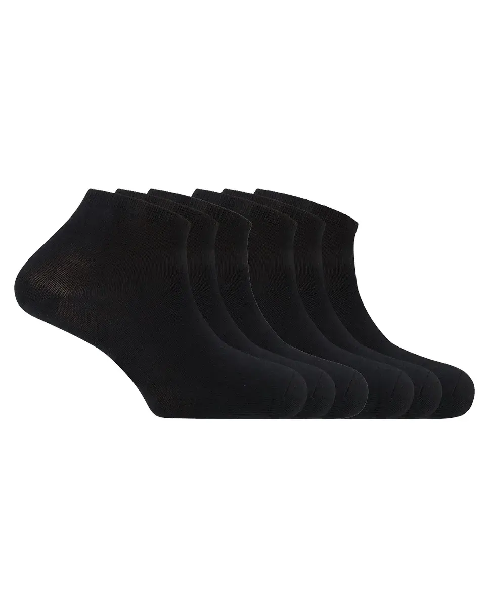 В упаковке 6 пар мужских хлопковых носков черного цвета Punto Blanco
В упаковке 6 пар мужских хлопковых носков черного цвета Punto Blanco