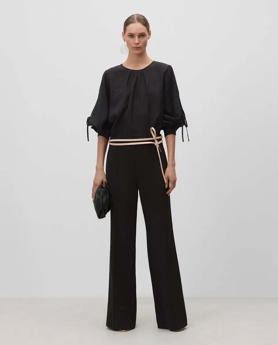 Расклешенные брюки женские Simorra, черный
Расклешенные брюки женские Simorra, черный