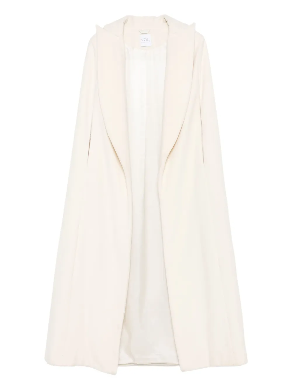 Кейп А-силуэта Vestiaire D'Un Oiseau Libre, белый
Кейп А-силуэта Vestiaire D'Un Oiseau Libre, белый