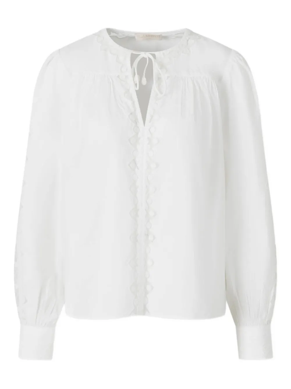 Вышитая блузка с кружевными вставками Ulla Johnson, белый
Вышитая блузка с кружевными вставками Ulla Johnson, белый