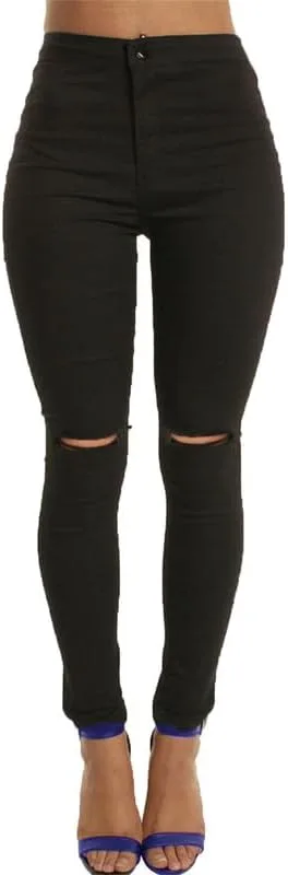 Женские джинсы Andongnywell с потертостями на коленях
Женские джинсы Andongnywell с потертостями на коленях