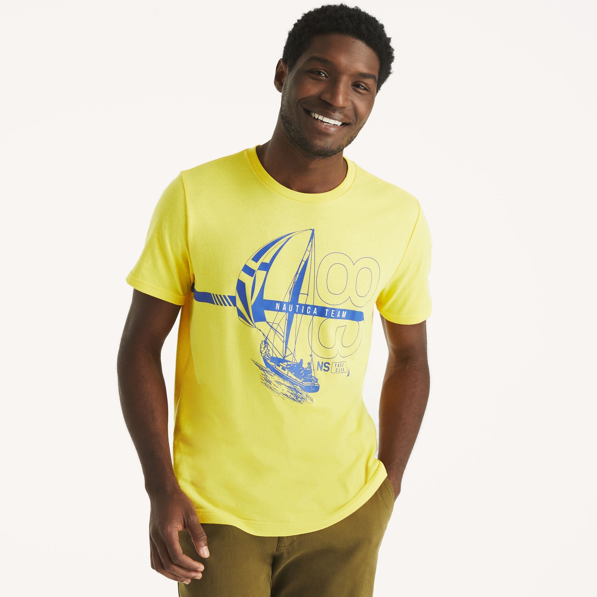 Футболка Nautica Mens Sustainably Crafted Team с графическим принтом, цвет marigold
Футболка Nautica Mens Sustainably Crafted Team с графическим принтом, цвет marigold