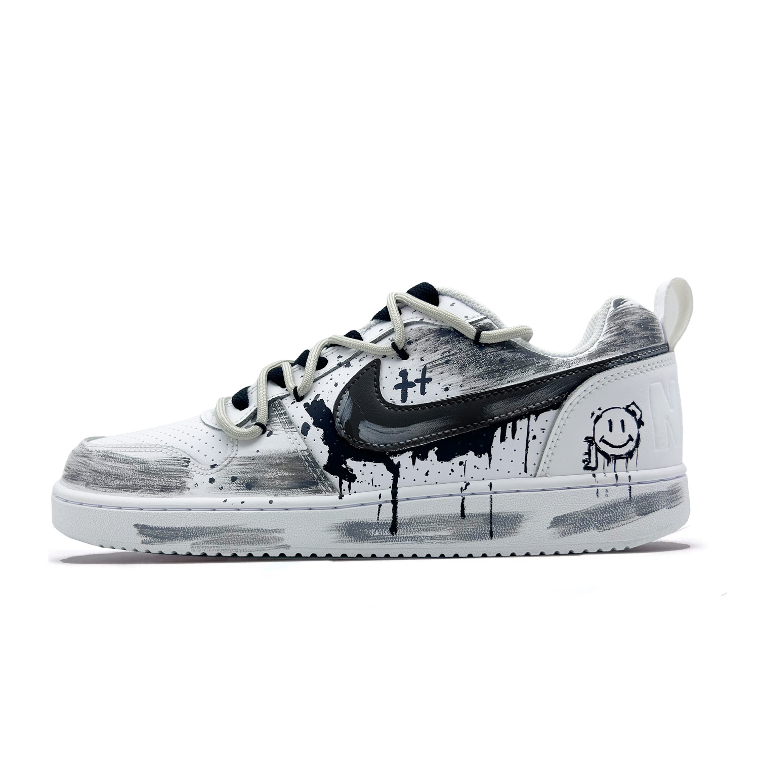 Кроссовки Nike Court Borough противоскользящие износостойкие низкие мужские черно-белые
Кроссовки Nike Court Borough противоскользящие износостойкие низкие мужские черно-белые