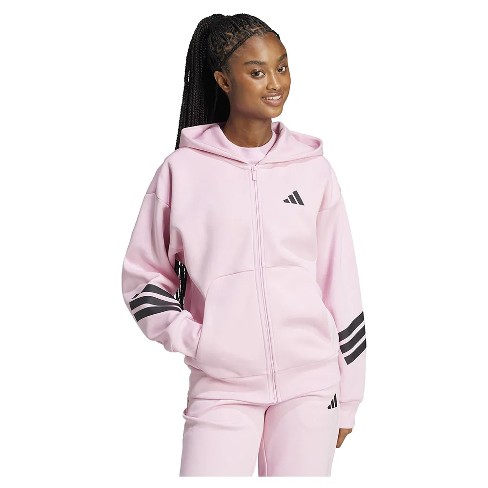 Толстовка adidas Future Icons 3 Stripes full zip, розовый
Толстовка adidas Future Icons 3 Stripes full zip, розовый