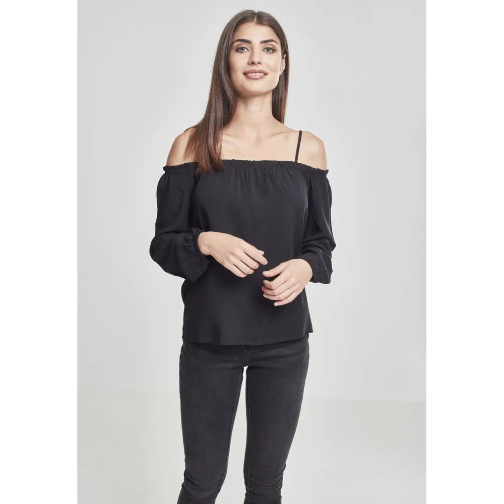 Футболка Urban Classics Top Cold, черный
Футболка Urban Classics Top Cold, черный