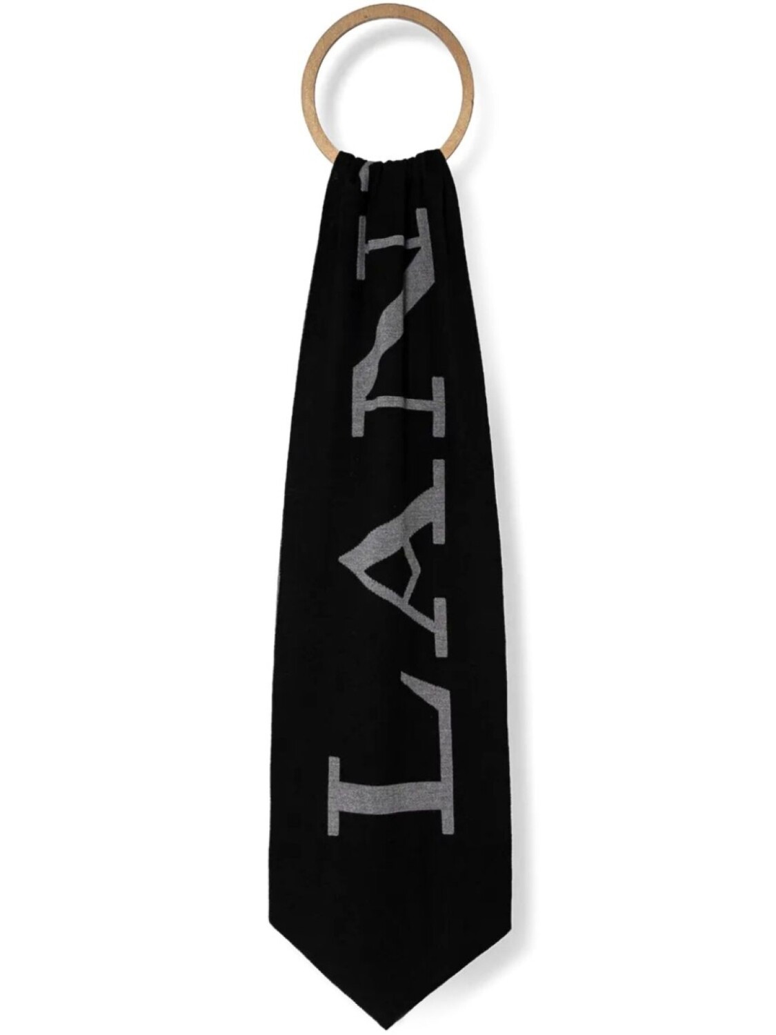 Шарф с логотипом Lanvin, черный
Шарф с логотипом Lanvin, черный