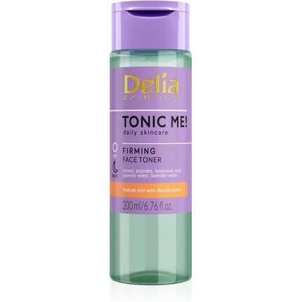 Tonic Me Укрепляющий тоник для зрелой кожи с пигментными пятнами 200мл, Delia Cosmetics 
Tonic Me Укрепляющий тоник для зрелой кожи с пигментными пятнами 200мл, Delia Cosmetics