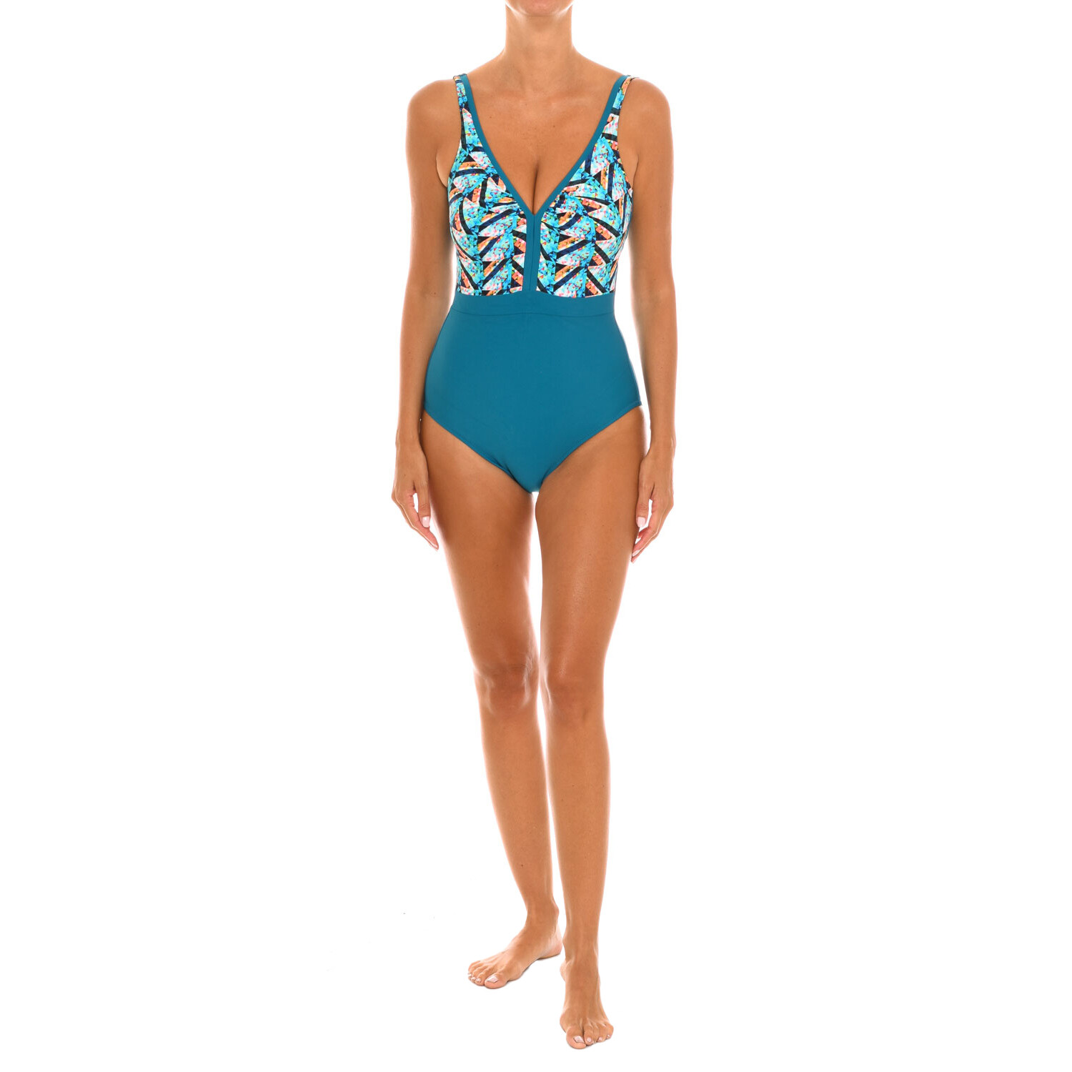 Купальник с v-образным вырезом eb1713c Teleno, бирюзовый
Купальник с v-образным вырезом eb1713c Teleno, бирюзовый