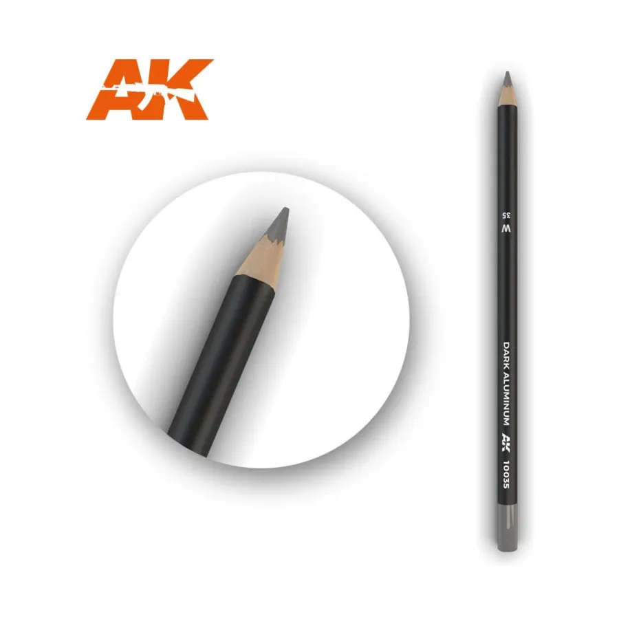 Карандаш для атмосферного воздействия из темного алюминия, Weathering Pencils (AK-Interactive)
Карандаш для атмосферного воздействия из темного алюминия, Weathering Pencils (AK-Interactive)