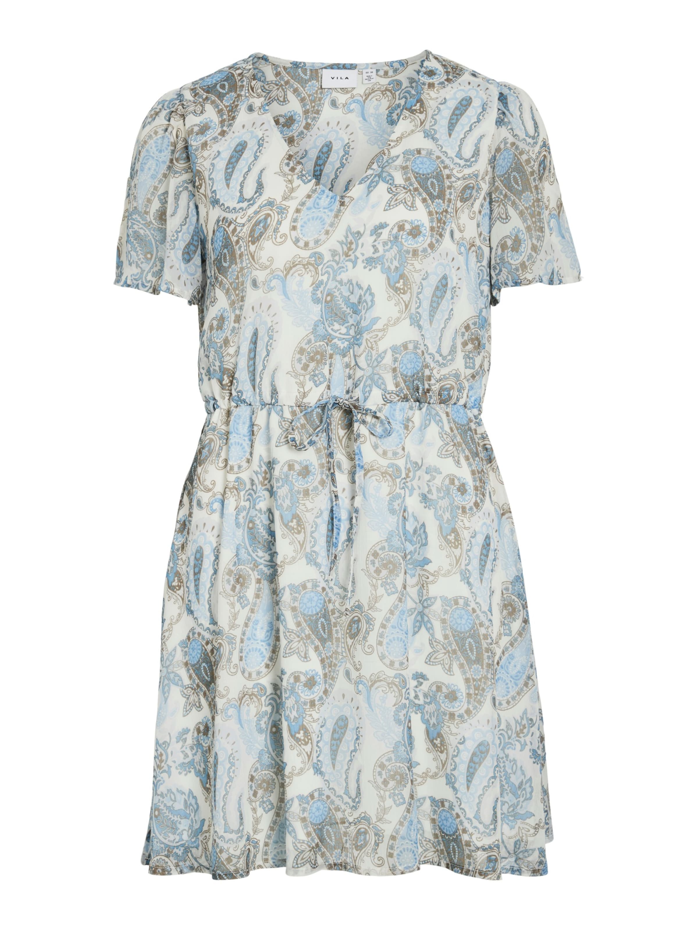 VILA Платье 'VIFALIA' в дымчато-голубом цвете
VILA Платье 'VIFALIA' в дымчато-голубом цвете
