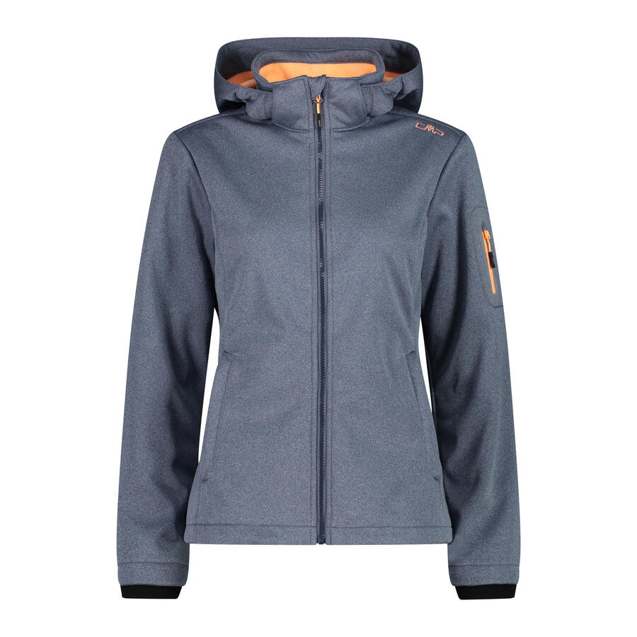 Женская куртка CMP Softshell с капюшоном и застежкой-молнией 39A5006M
Женская куртка CMP Softshell с капюшоном и застежкой-молнией 39A5006M