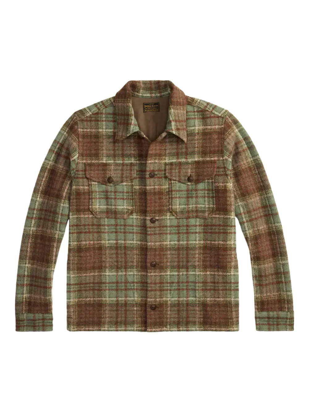 Рубашка в клетку Ralph Lauren RRL, зеленый
Рубашка в клетку Ralph Lauren RRL, зеленый