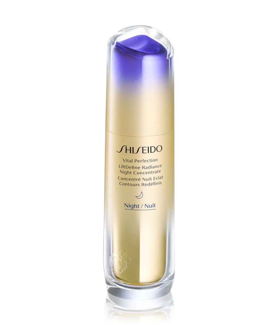 Сыворотка для лица Shiseido Vital Perfection Liftdefine Radiance Night Concentrate, 40 ml
Сыворотка для лица Shiseido Vital Perfection Liftdefine Radiance Night Concentrate, 40 ml