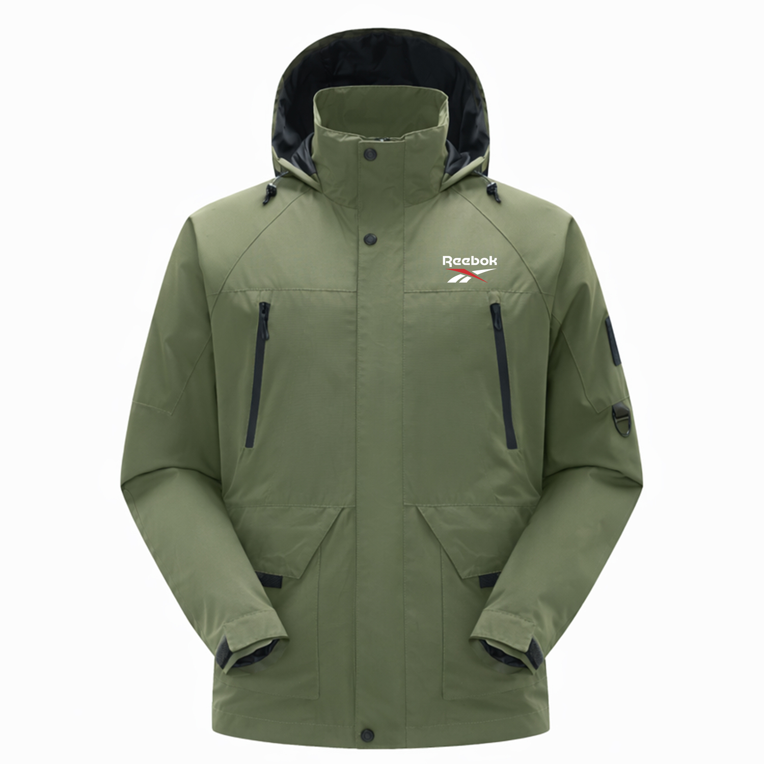 Куртка Unisex Hooded Moderate Soft Shell Reebok, military зеленый
Куртка Unisex Hooded Moderate Soft Shell Reebok, military зеленый
