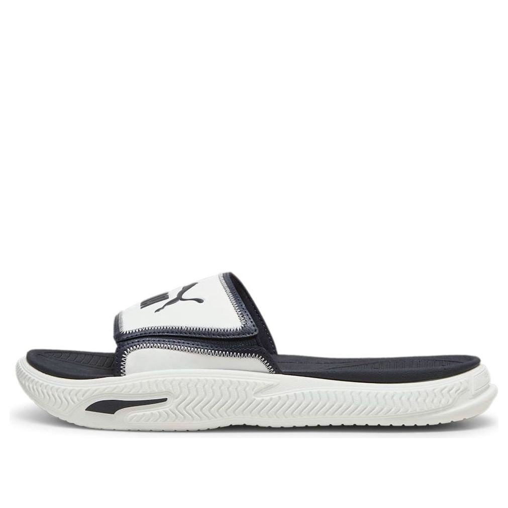 Шлепанцы PUMA Softride Pro 24 V Slides 'White New Navy'
Шлепанцы PUMA Softride Pro 24 V Slides 'White New Navy'