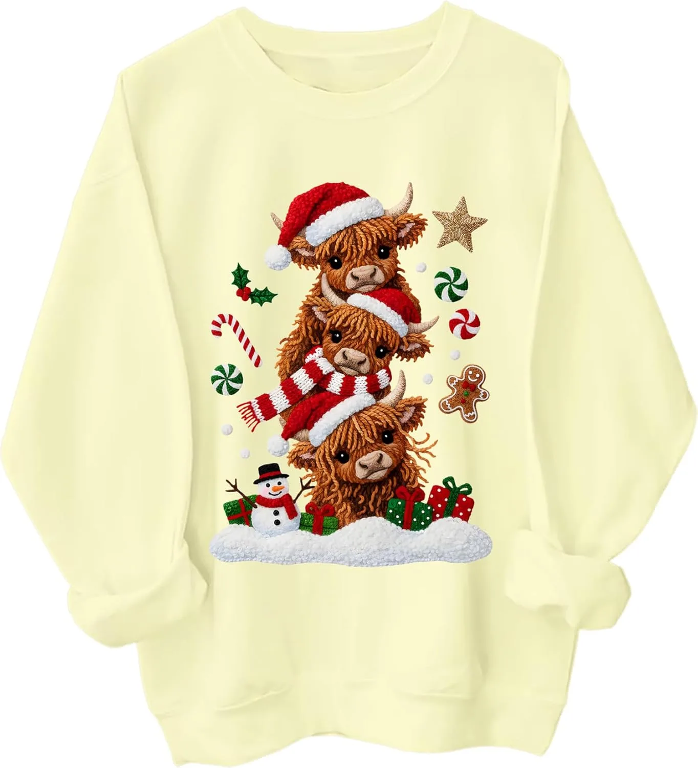 Свитшут с изображением шотландской коровы Yuisi Doxn
Свитшут с изображением шотландской коровы Yuisi Doxn