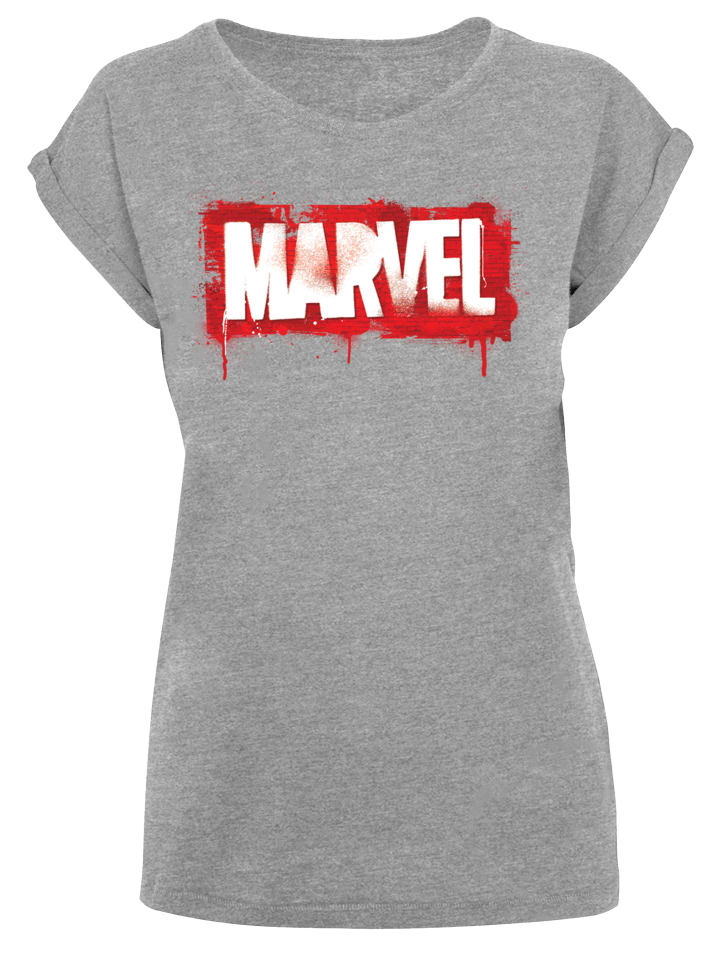 Футболка F4NT4STIC T-Shirt Marvel Spray Logo, пятнистый серый
Футболка F4NT4STIC T-Shirt Marvel Spray Logo, пятнистый серый