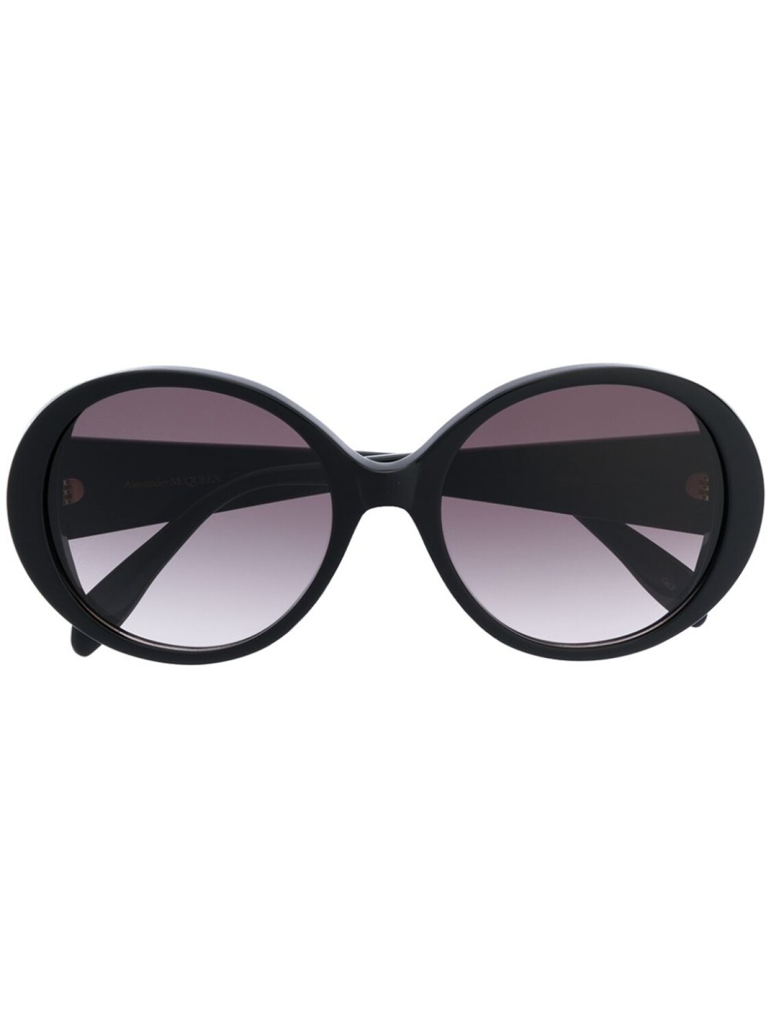 Alexander McQueen Eyewear солнцезащитные очки в круглой массивной оправе с логотипом, черный
Alexander McQueen Eyewear солнцезащитные очки в круглой массивной оправе с логотипом, черный