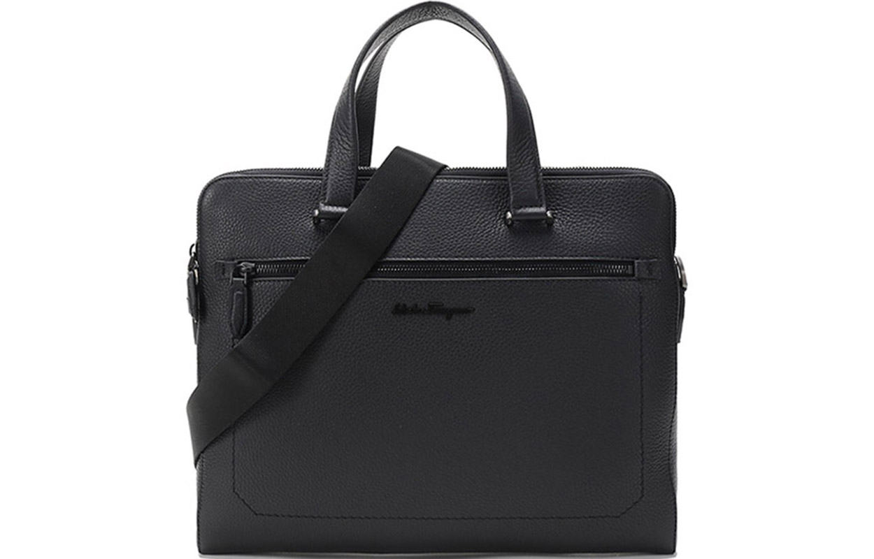 Ferragamo Кожаная кожаная сумка для ноутбука, портативная сумка через плечо, классическая мужская сумка через плечо black
Ferragamo Кожаная кожаная сумка для ноутбука, портативная сумка через плечо, классическая мужская сумка через плечо black