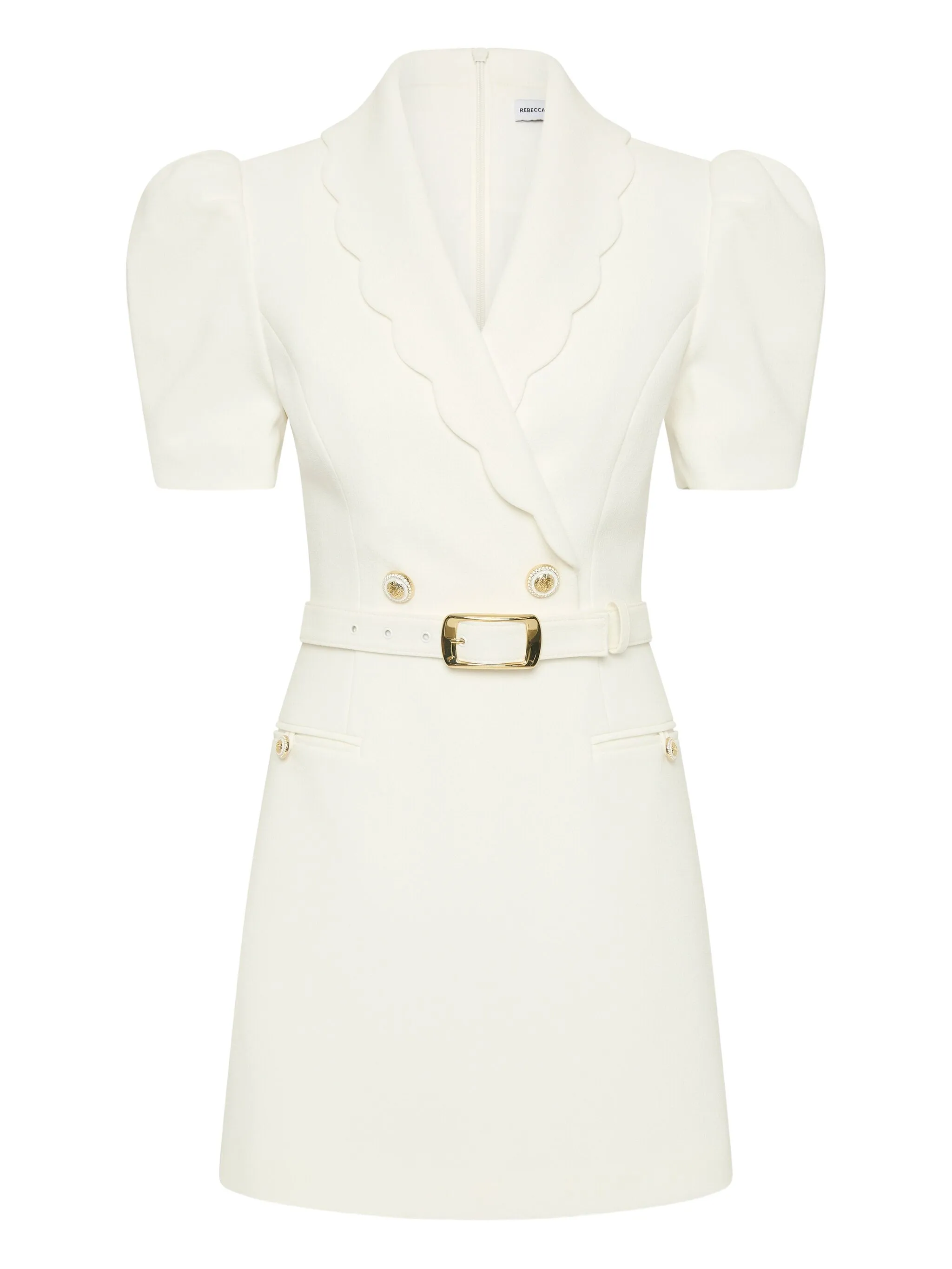 Платье мини Marina с поясом Rebecca Vallance, белый
Платье мини Marina с поясом Rebecca Vallance, белый