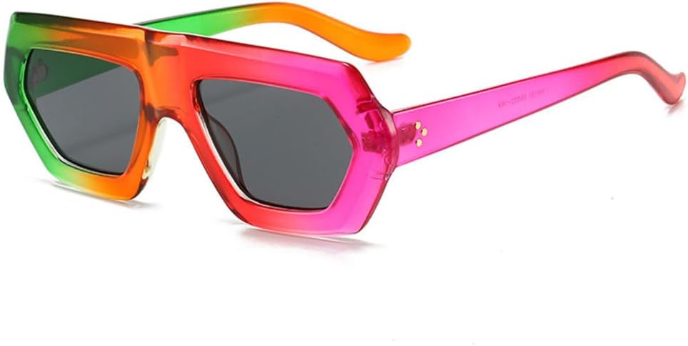 Солнцезащитные очки неправильной квадратной формы 2027 года для женщин и мужчин, ретро-очки с градиентным переходом цвета, модные солнцезащитные очки UV400 MTZJH, Green Purple
Солнцезащитные очки неправильной квадратной формы 2027 года для женщин и мужчин, ретро-очки с градиентным переходом цвета, модные солнцезащитные очки UV400 MTZJH, Green Purple