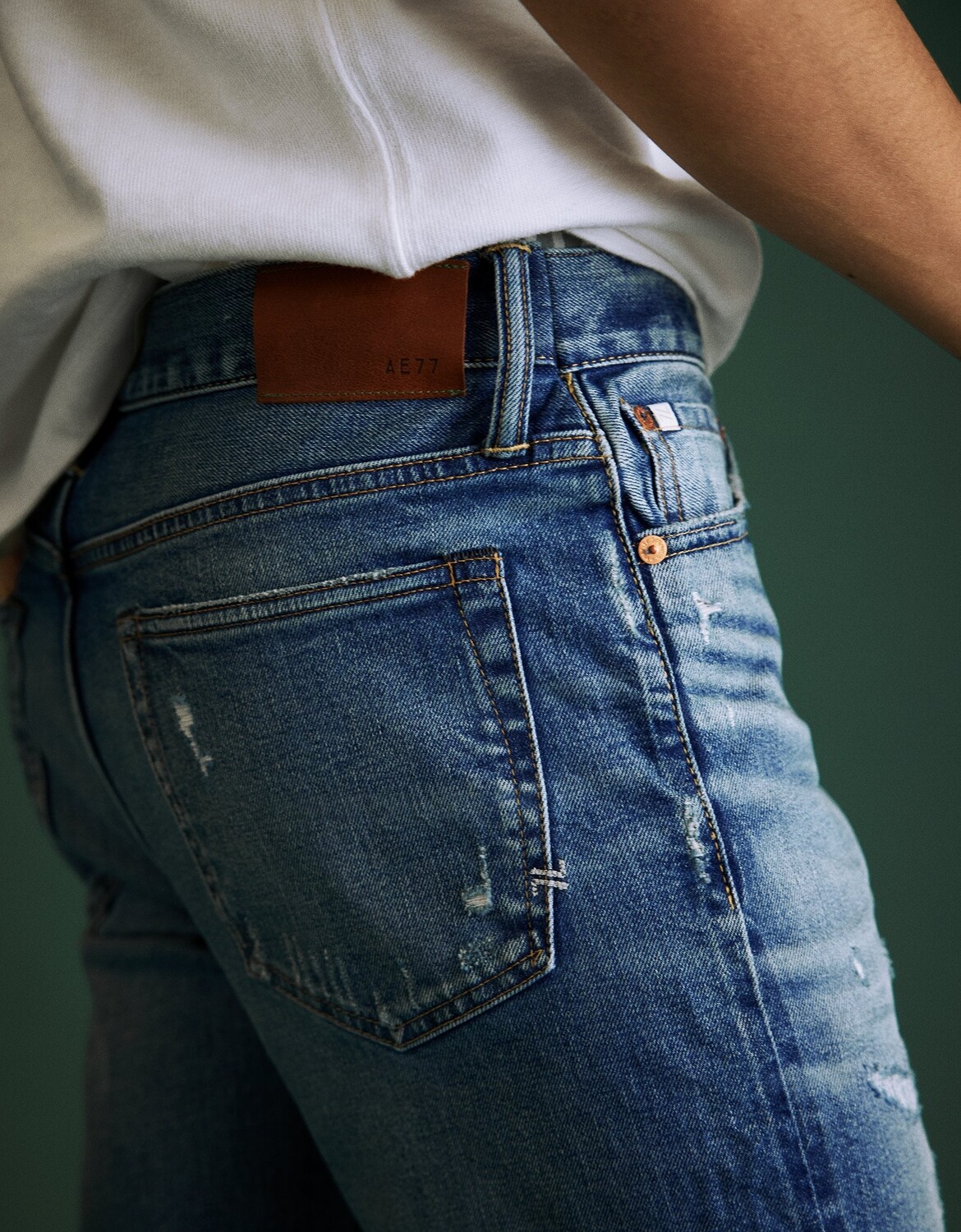 Спортивные джинсы скинни премиум-класса AE77 American Eagle Outfitters, цвет Medium Indigo
Спортивные джинсы скинни премиум-класса AE77 American Eagle Outfitters, цвет Medium Indigo