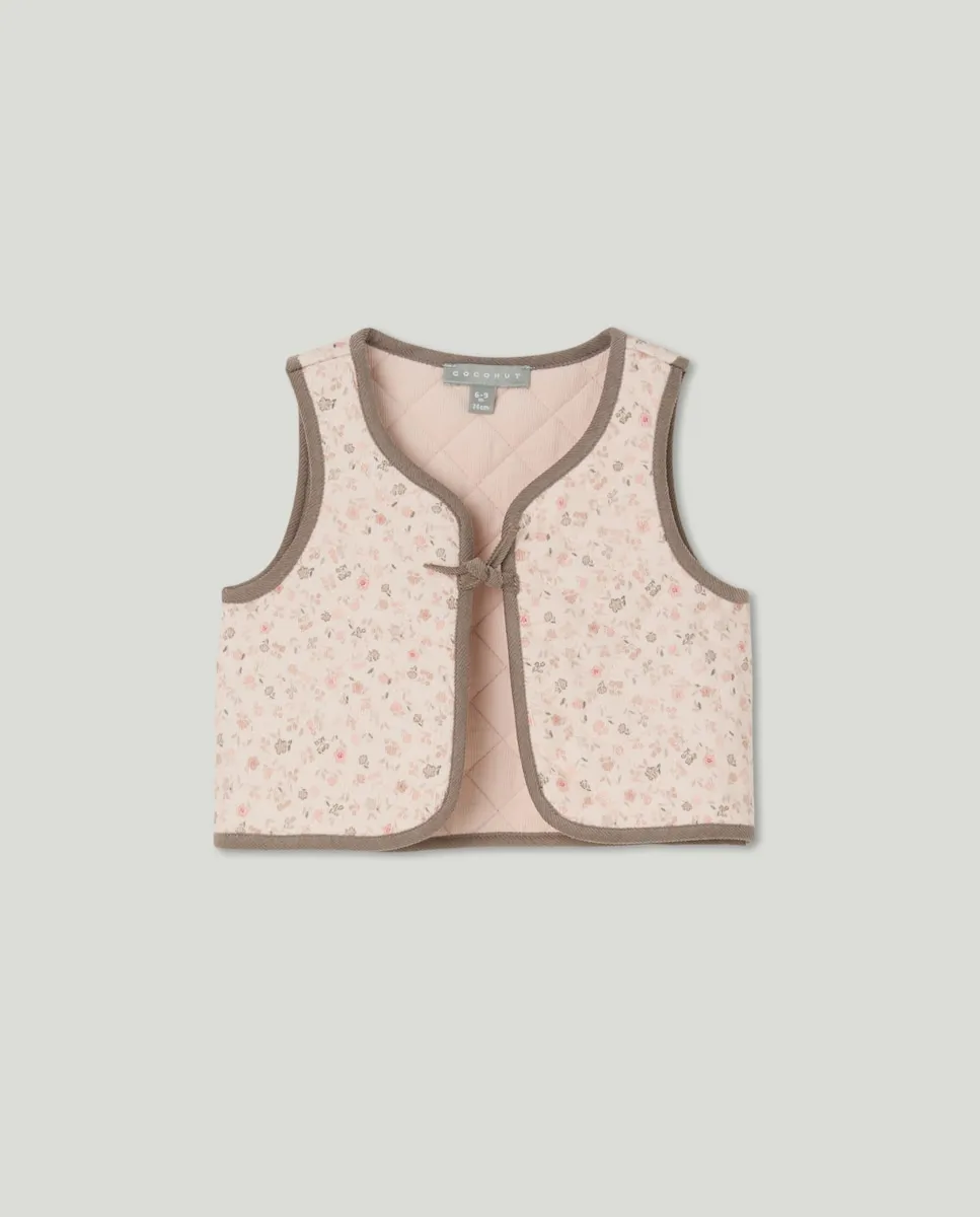 Двусторонний жилет из микровельвета с принтом по всей поверхности, с изображением отдельных цветов, для девочки-ребенка Coconut El Corte Inglés
Двусторонний жилет из микровельвета с принтом по всей поверхности, с изображением отдельных цветов, для девочки-ребенка Coconut El Corte Inglés