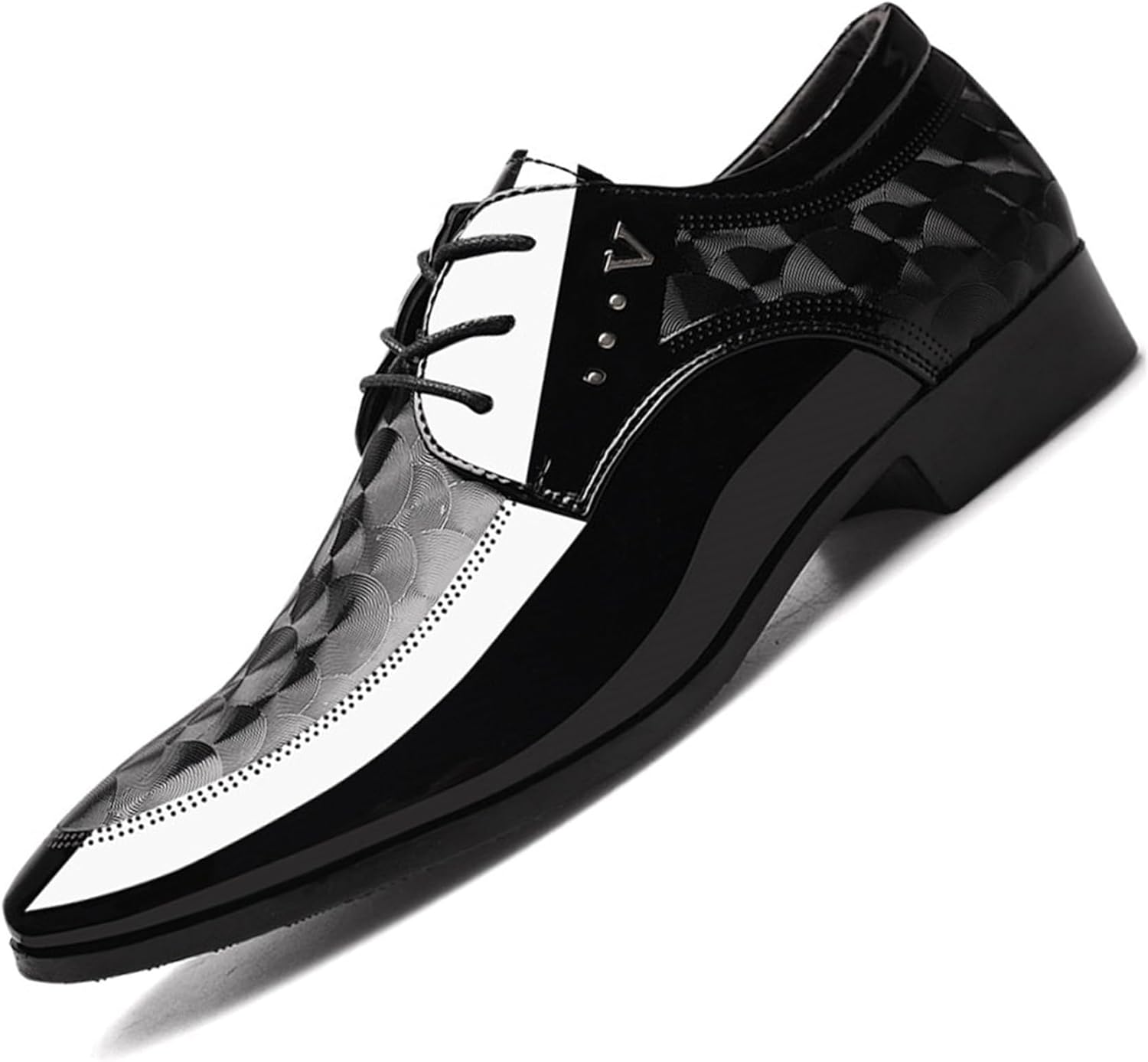 Мужские винтажные элегантные туфли из лакированной кожи на шнуровке, формальные деловые оксфорды для свадьбы и выпускного Rougono, черный
Мужские винтажные элегантные туфли из лакированной кожи на шнуровке, формальные деловые оксфорды для свадьбы и выпускного Rougono, черный