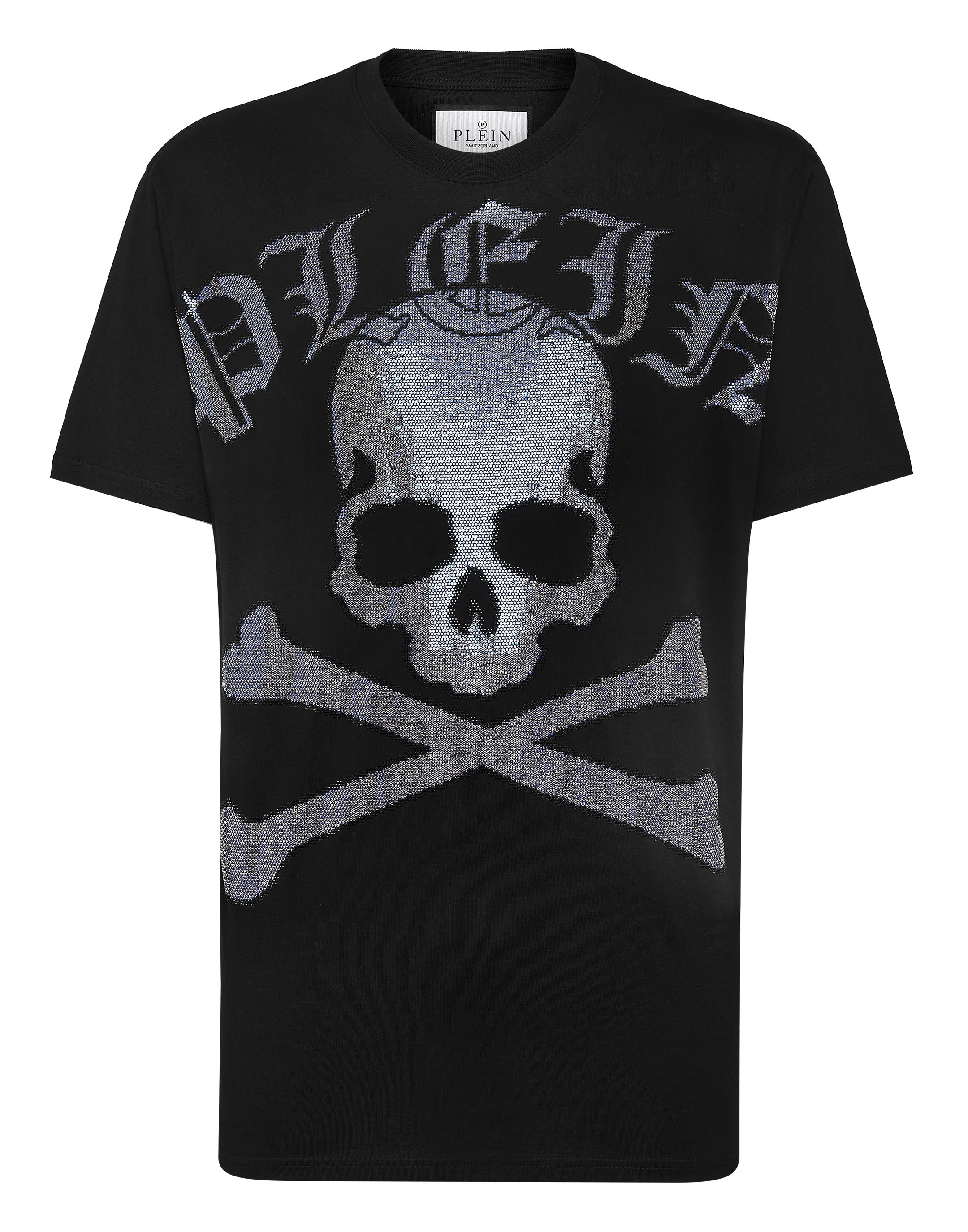 Футболка с круглым вырезом SS со стразами Gothic Plein Strass PHILIPP PLEIN, черный/темно-синий
Футболка с круглым вырезом SS со стразами Gothic Plein Strass PHILIPP PLEIN, черный/темно-синий