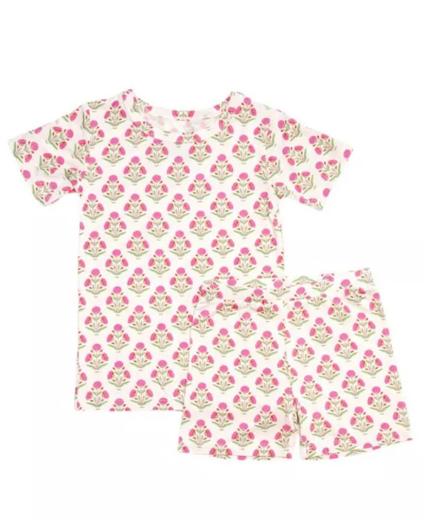 Розовый пижамный комплект для девочек с цветочным рисунком - для малышек. Motette, розовый
Розовый пижамный комплект для девочек с цветочным рисунком - для малышек. Motette, розовый