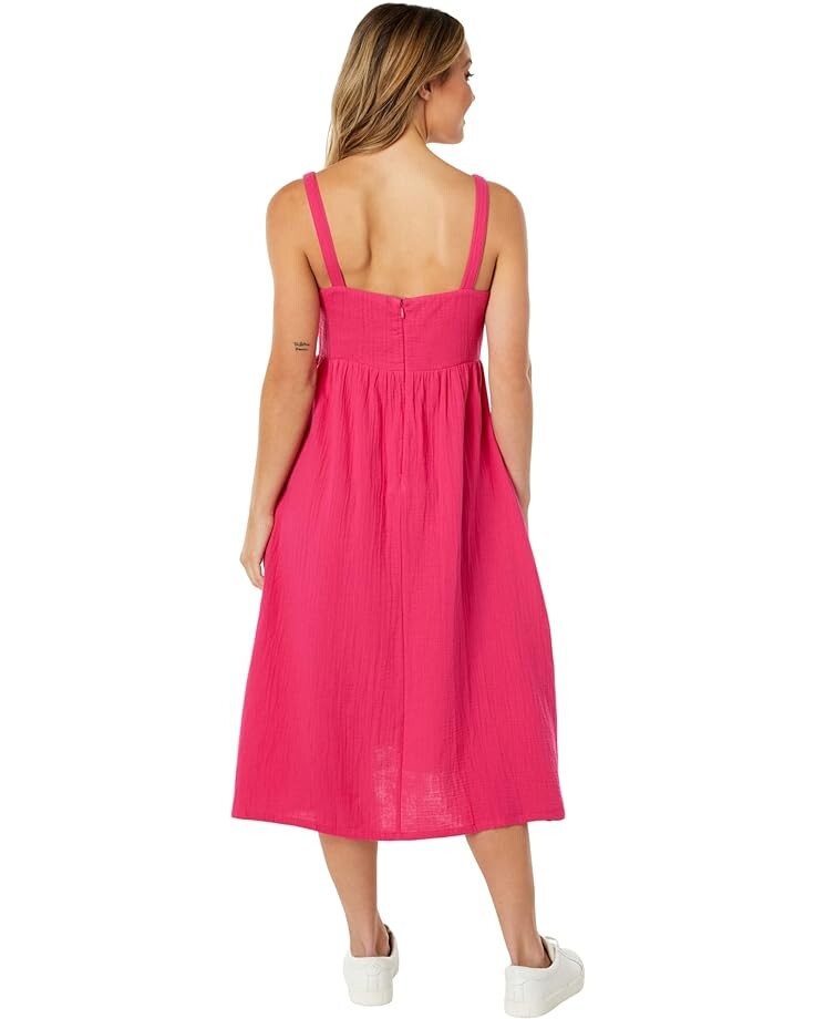 Платье MONROW Gauze Sleeveless Maxi Dress, цвет Rasberry
Платье MONROW Gauze Sleeveless Maxi Dress, цвет Rasberry