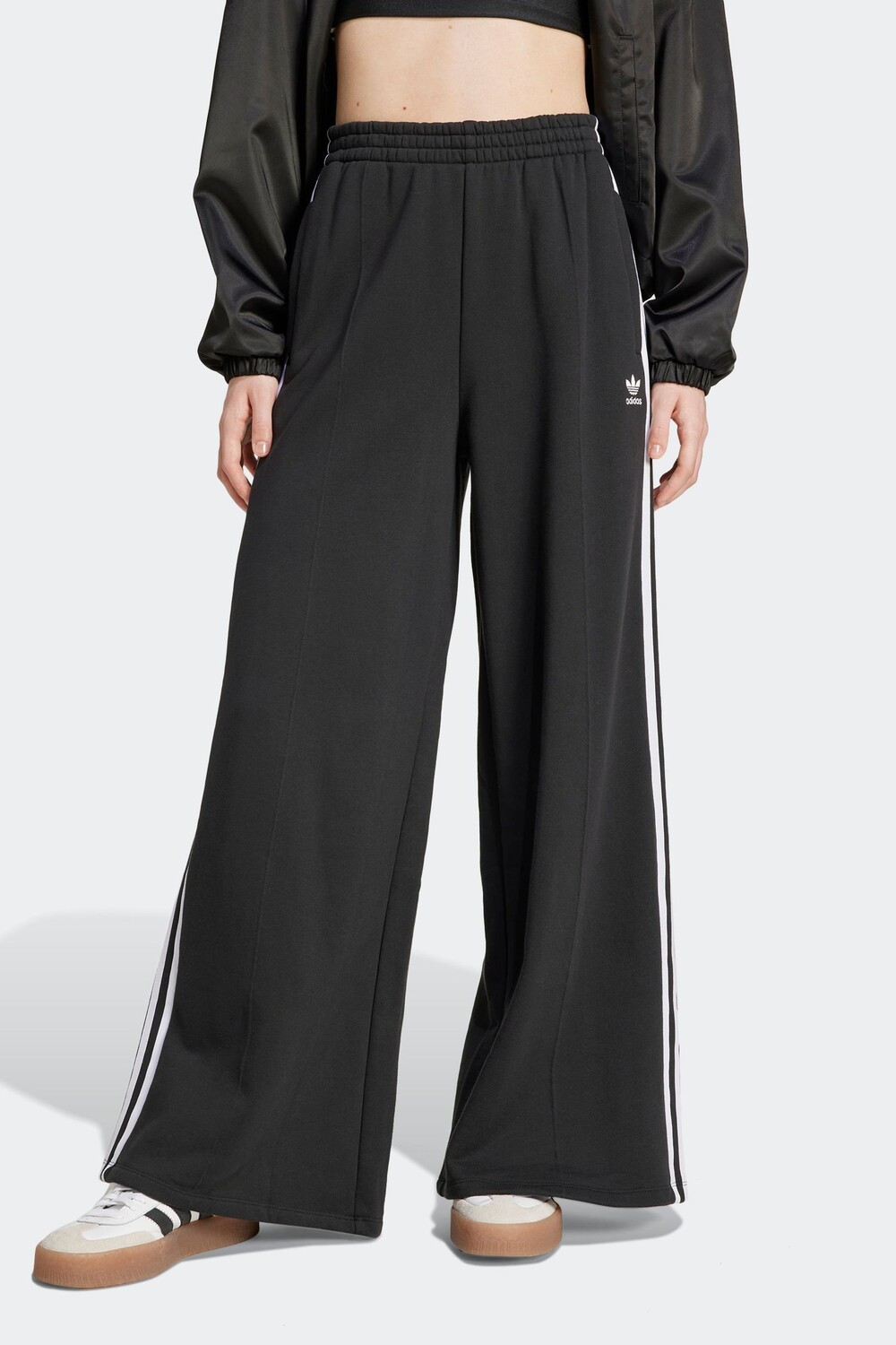 Широкие брюки джоггеры с тремя полосками Adidas Originals, черный
Широкие брюки джоггеры с тремя полосками Adidas Originals, черный