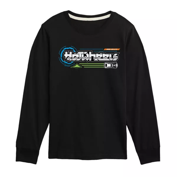 Футболка с длинным рукавом для мальчиков 8-20 лет Tech Robo Beasts с принтом Hot Wheels, черный
Футболка с длинным рукавом для мальчиков 8-20 лет Tech Robo Beasts с принтом Hot Wheels, черный