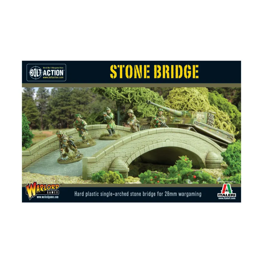 Каменный мост, Bolt Action - WWII Terrain (28mm)
Каменный мост, Bolt Action - WWII Terrain (28mm)
