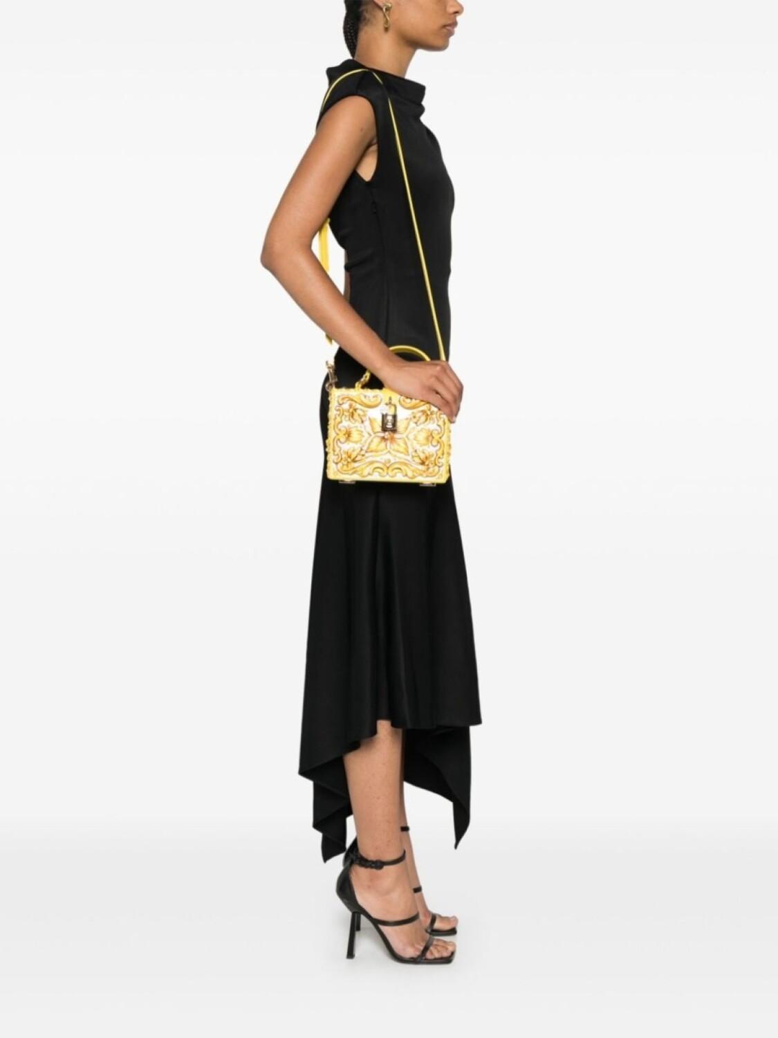 Dolce & Gabbana сумка-тоут Dolce Box Majolica, желтый
Dolce & Gabbana сумка-тоут Dolce Box Majolica, желтый