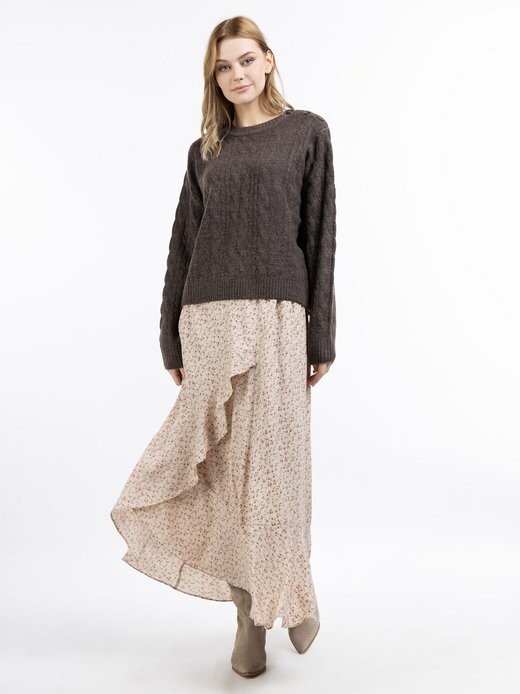 Вязаный свитер Dreimaster, коричневый
Вязаный свитер Dreimaster, коричневый