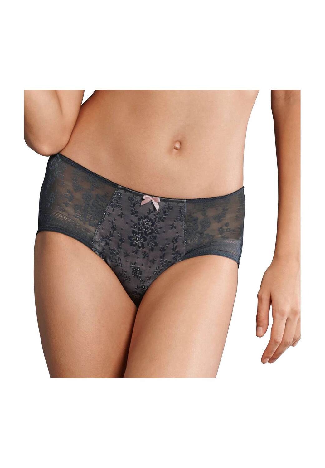 Женские кружевные трусы Fleur на бедрах ROSA FAIA, антрацит
Женские кружевные трусы Fleur на бедрах ROSA FAIA, антрацит