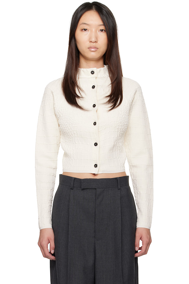 Кардиган 'The Scala' в стиле круиз Jacquemus, цвет off-white
Кардиган 'The Scala' в стиле круиз Jacquemus, цвет off-white