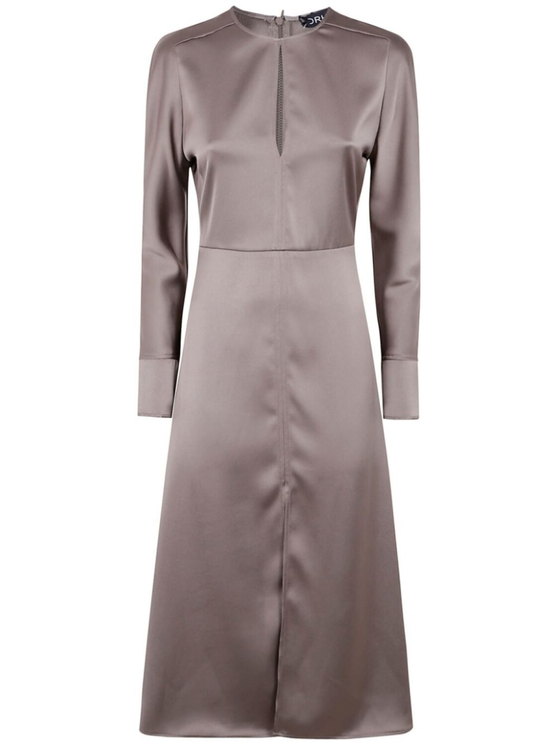 DRHOPE атласное платье миди, нейтральный 
DRHOPE атласное платье миди, нейтральный