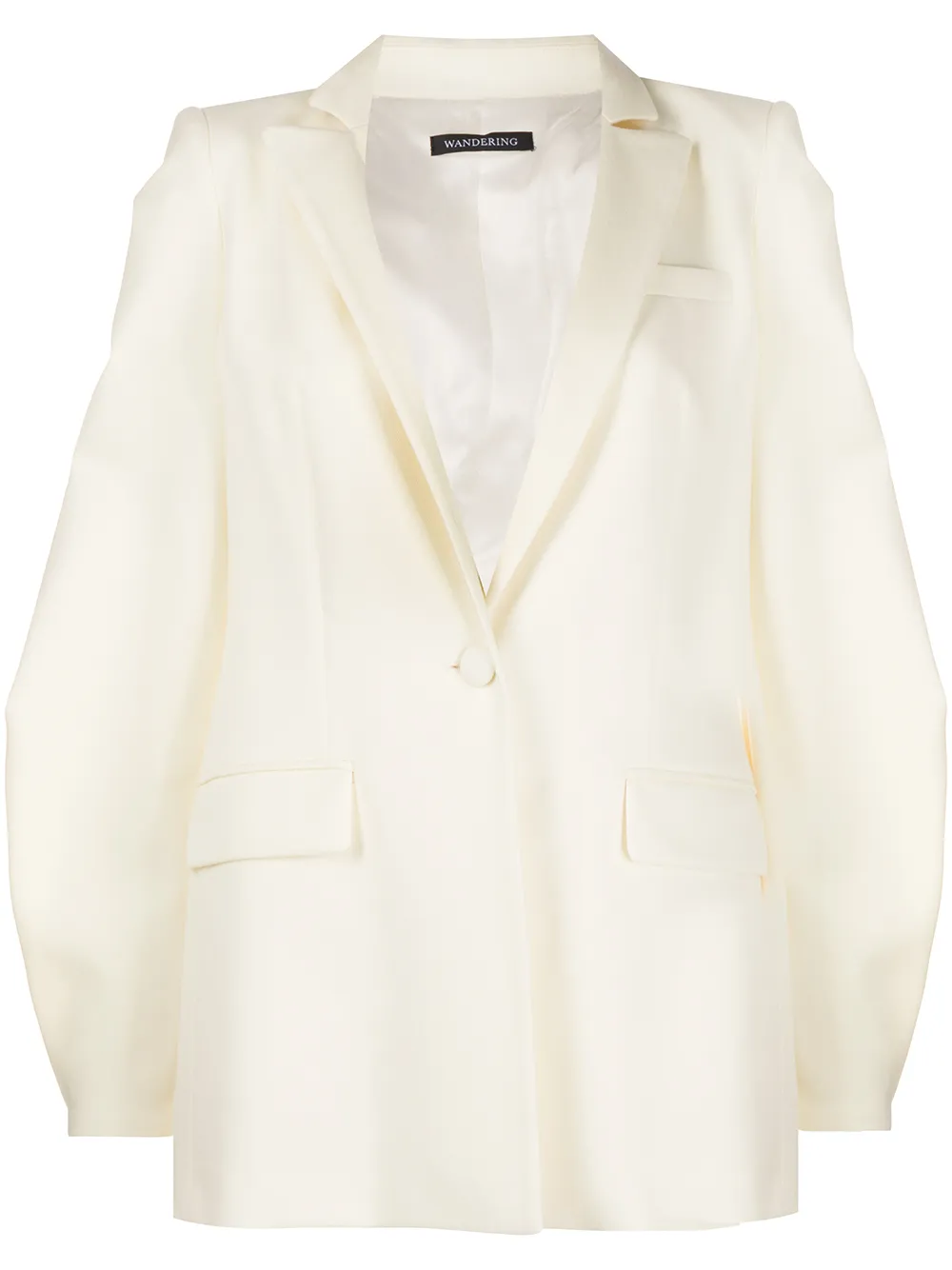 Блейзер с объемными рукавами Wandering, нейтральный
Блейзер с объемными рукавами Wandering, нейтральный