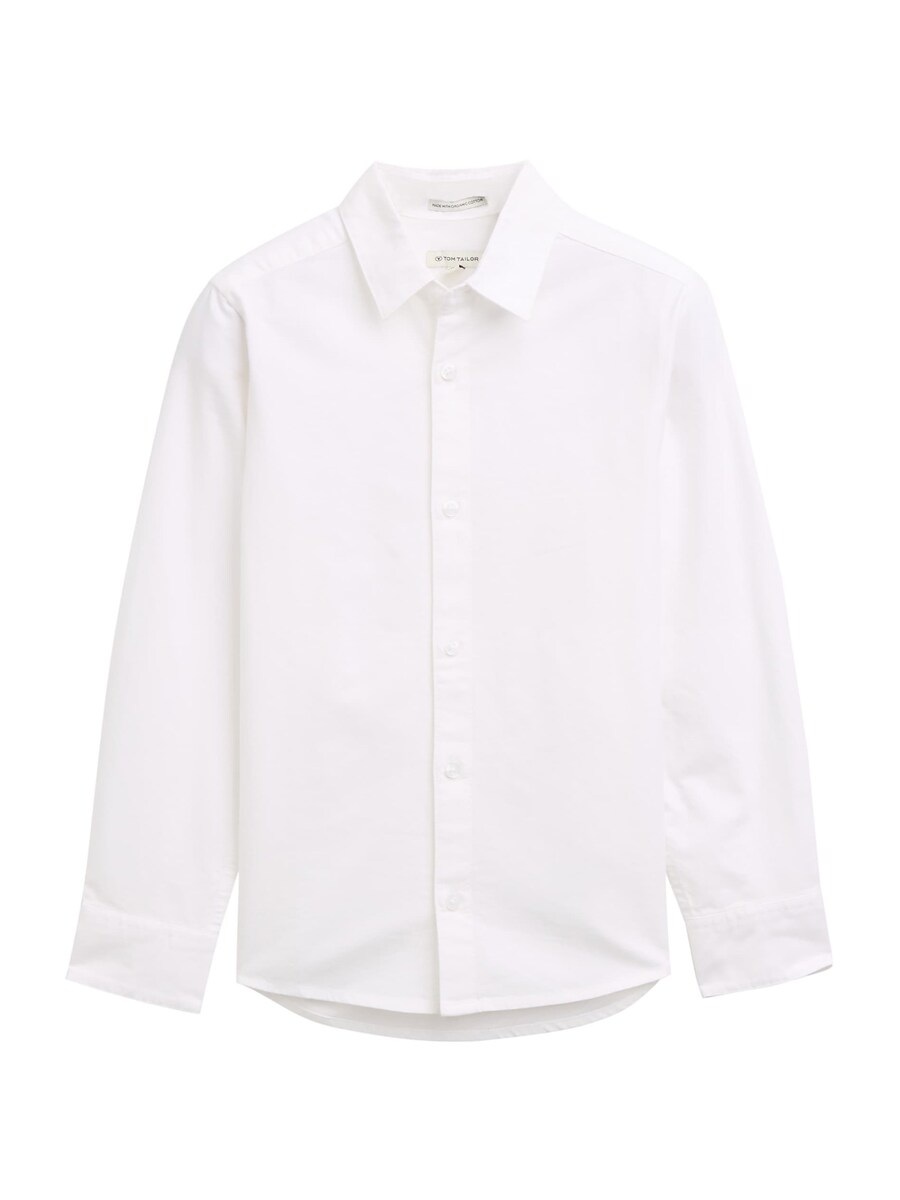 Рубашка на пуговицах классического кроя TOM TAILOR, белый
Рубашка на пуговицах классического кроя TOM TAILOR, белый