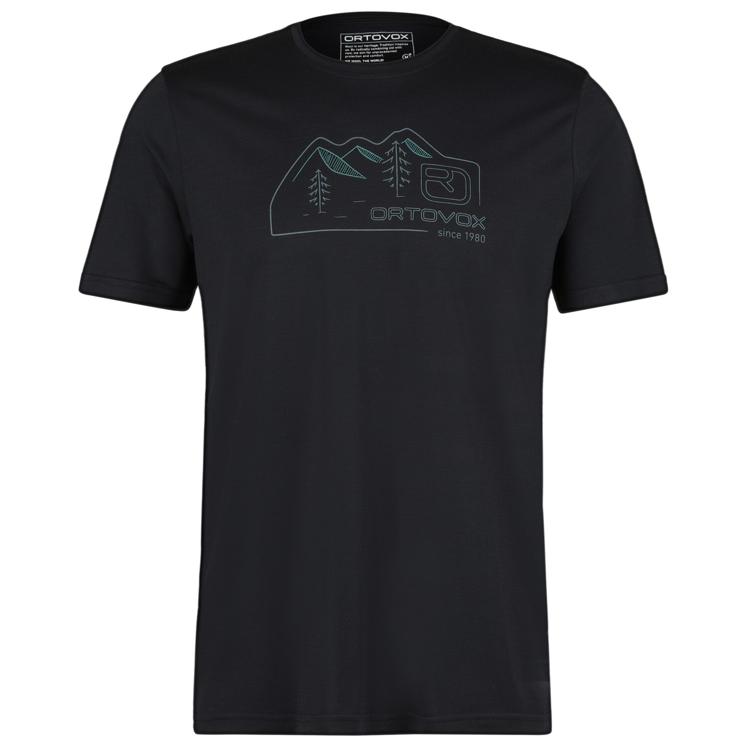 Рубашка из мериноса Ortovox 150 Cool Vintage Badge T Shirt, цвет Black Raven
Рубашка из мериноса Ortovox 150 Cool Vintage Badge T Shirt, цвет Black Raven