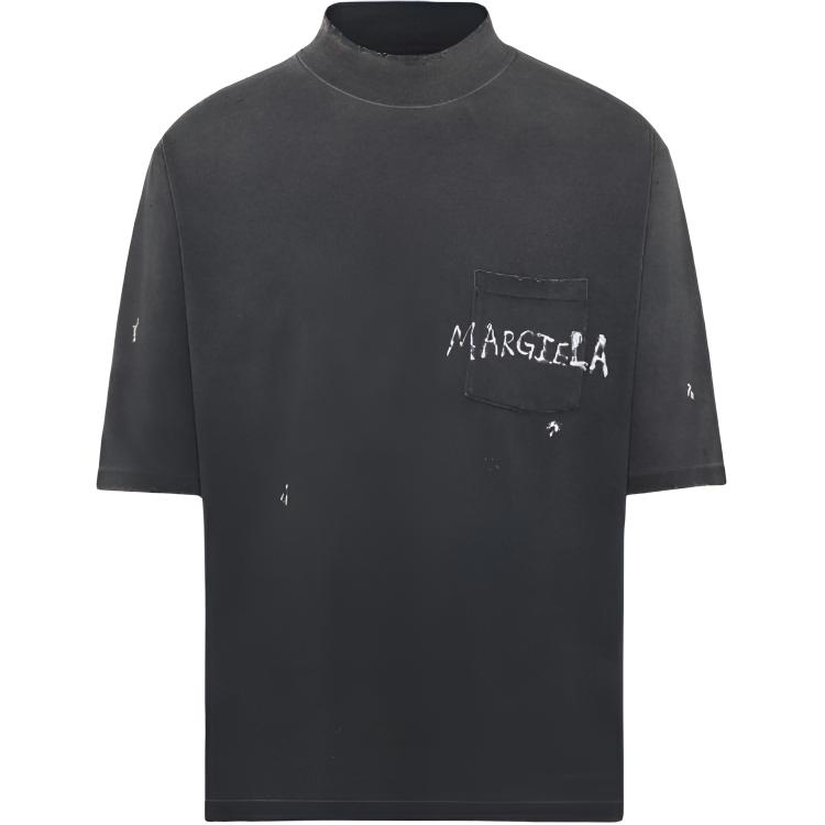 Футболка с коротким рукавом Jersey Maison Margiela, черный
Футболка с коротким рукавом Jersey Maison Margiela, черный