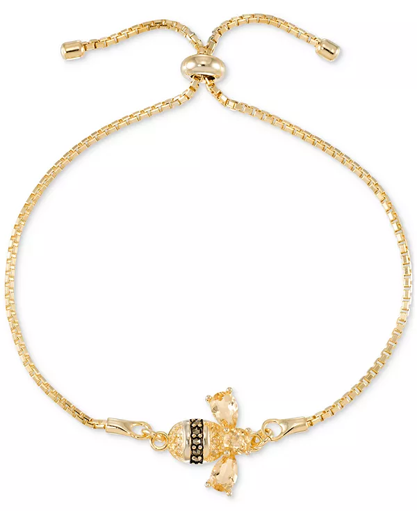 Браслет-Боло с цитрином (2 карата) и марказитом из стерлингового серебра с позолотой 18 карат Macy'S, citrine
Браслет-Боло с цитрином (2 карата) и марказитом из стерлингового серебра с позолотой 18 карат Macy'S, citrine