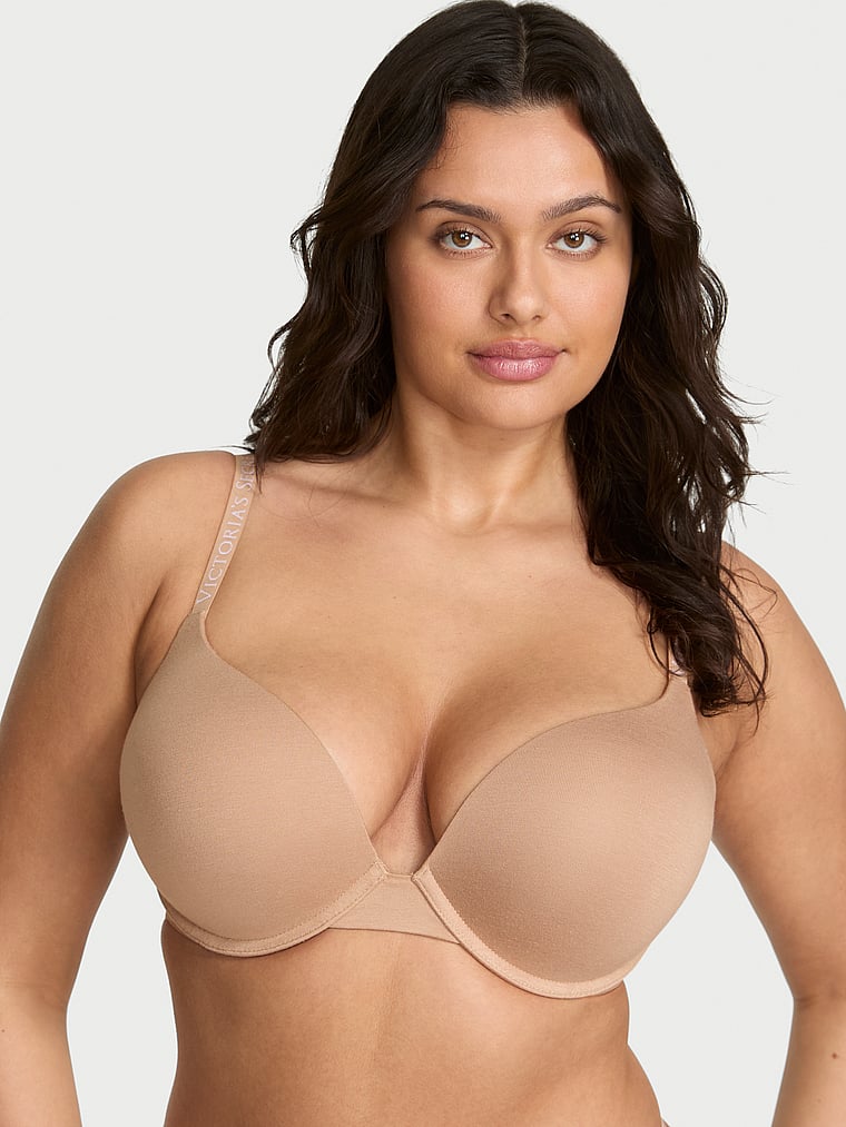 Бюстгальтер-Бюстгальтер Bombshell с двумя чашками и логотипом, пуш-ап The T-Shirt, cotton praline
Бюстгальтер-Бюстгальтер Bombshell с двумя чашками и логотипом, пуш-ап The T-Shirt, cotton praline