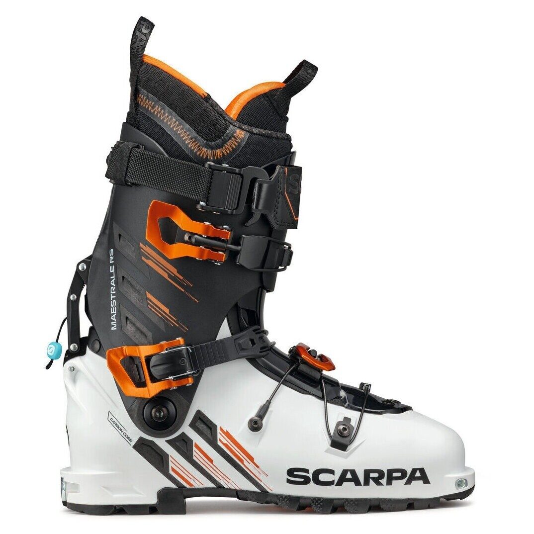 Горнолыжные ботинки Scarpa Maestrale RS, белый/черный/оранжевый
Горнолыжные ботинки Scarpa Maestrale RS, белый/черный/оранжевый